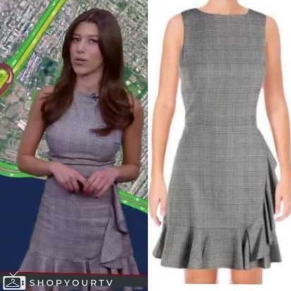 Design lab by loard& Taylor beautiful ruffle dress size 6 - Picture 1 of 5